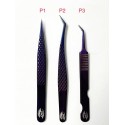 PRO Logo High Quality Tweezers – Purple
