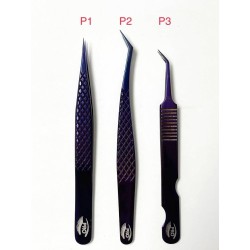 PRO Logo High Quality Tweezers – Purple