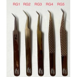 PRO Logo High Quality Tweezers – Rose Gold