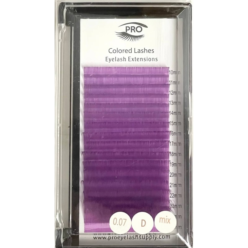 COLORED NEON Volume Mink Lashes – MIX LENGTHS