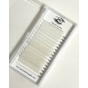 White Colored Easy Fan Blooming Volume Lashes (14mm-25mm) MIX