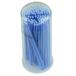 Disposable Blue Microbrushes Applicators (100 ct)