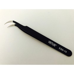 Vetus ESD-15 Eyelash Extension Tweezers