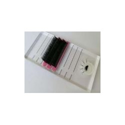 Acrylic Lash Strip Holder Tile Palette with Lengths and 1 Blossom Cup