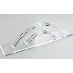 6 Holes Arched Transparent Eyelash Extension Tweezer Display Stand / Holder (1pc)