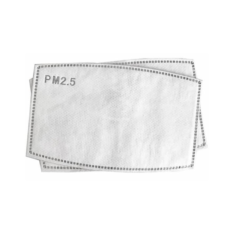 PM2.5 Replaceable Filters for Face Mask (10 Pcs)