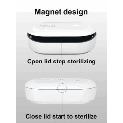 *Curbside Pk Up only * UV Sterilizer / Smartphone Sanitizer Wireless Charger Portable Disinfecting Box